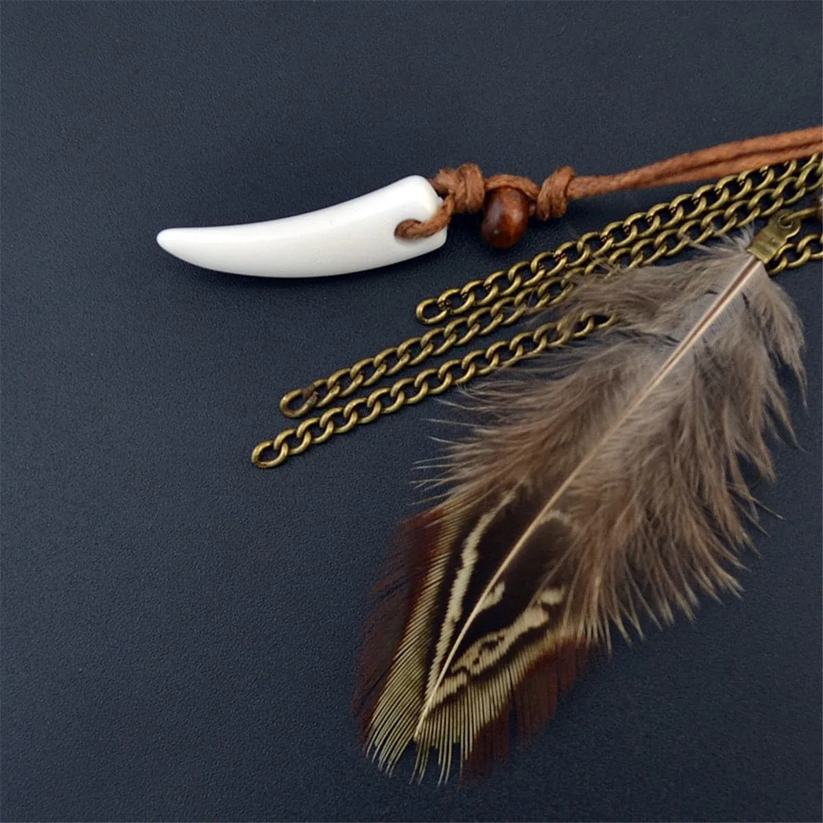 18K Gold-Plated Dream Catcher Feather Drop Earrings