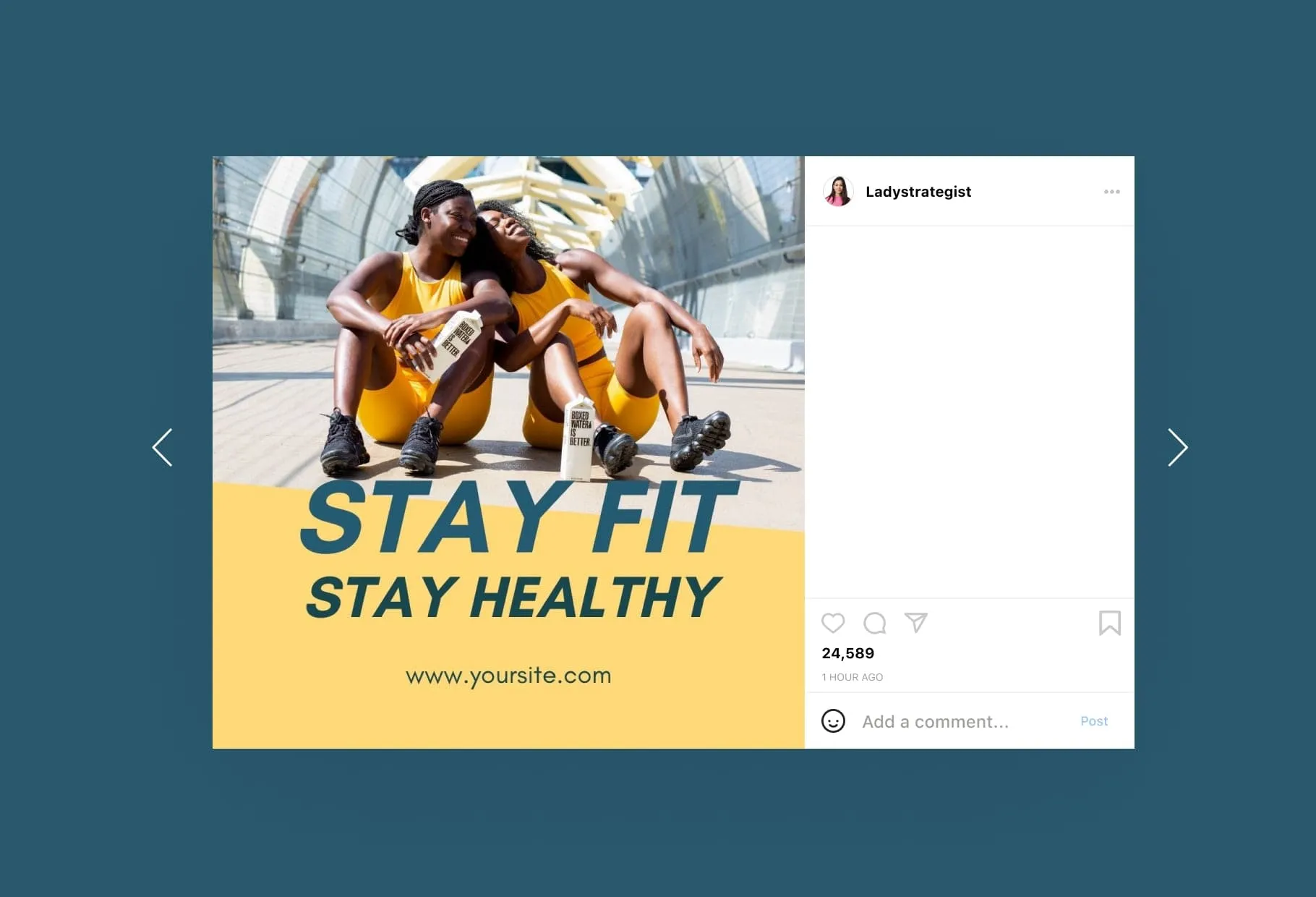 30 Fitness Instagram Post Canva Templates V2