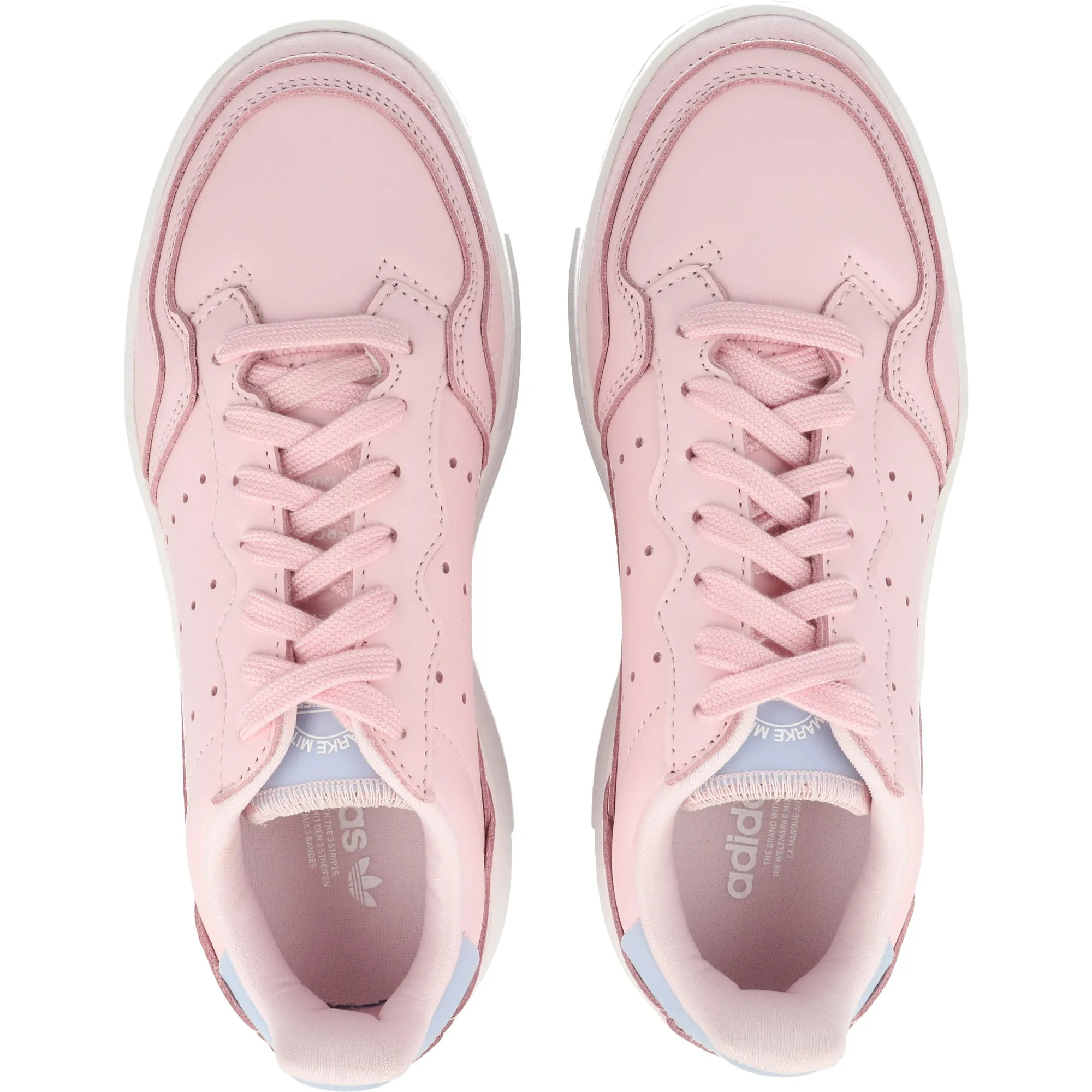 adidas Originals Supercourt Women's Clear Pink Tennis Shoes