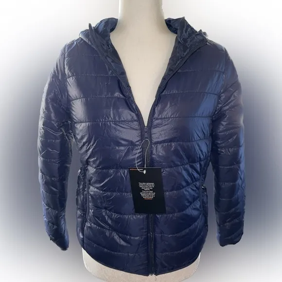 Ambiance Super Lightweight Packable Jacket size Small NWT