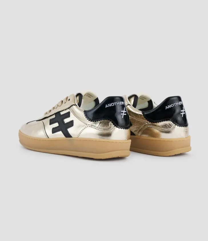 ANOTHER TREND - A032M343 Gold Metallic Trainer
