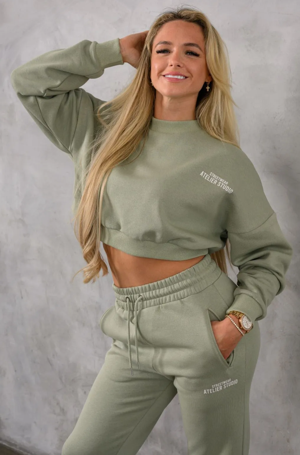 ATELIER CROP CREW - SAGE