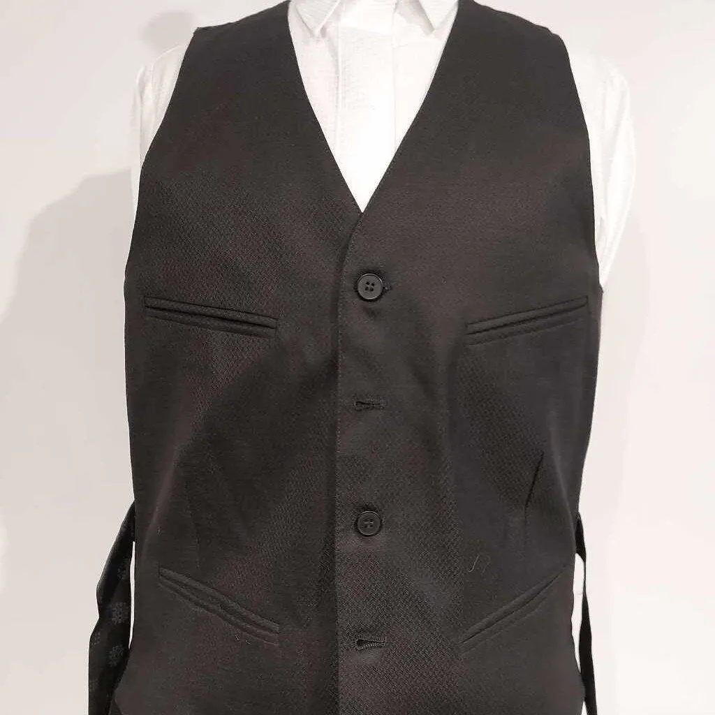 Black Carl Meyers Mens Vest
