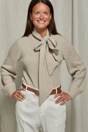 Bow Cashmere Jumper