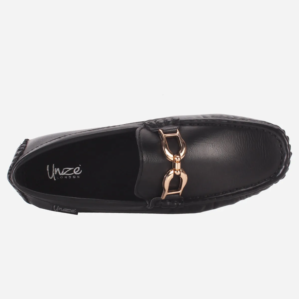 Boys "RIVERS" Slip On Moccasin Shoes