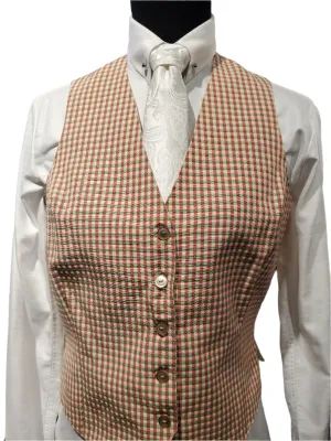 BRB pink/green checkered Vest