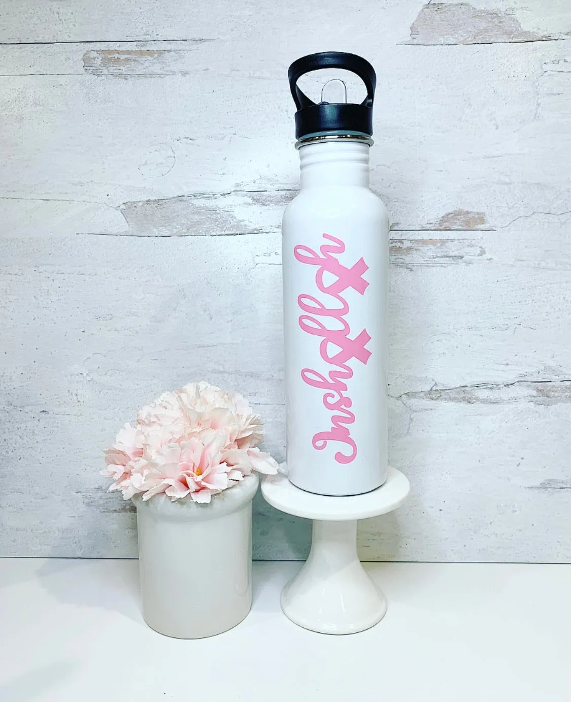 Breast Cancer Awareness Bismillah Bottle