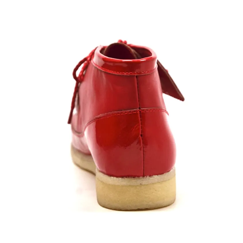 British Walkers Walker 100 Men's Patent Leather High Tops Ankle Boots