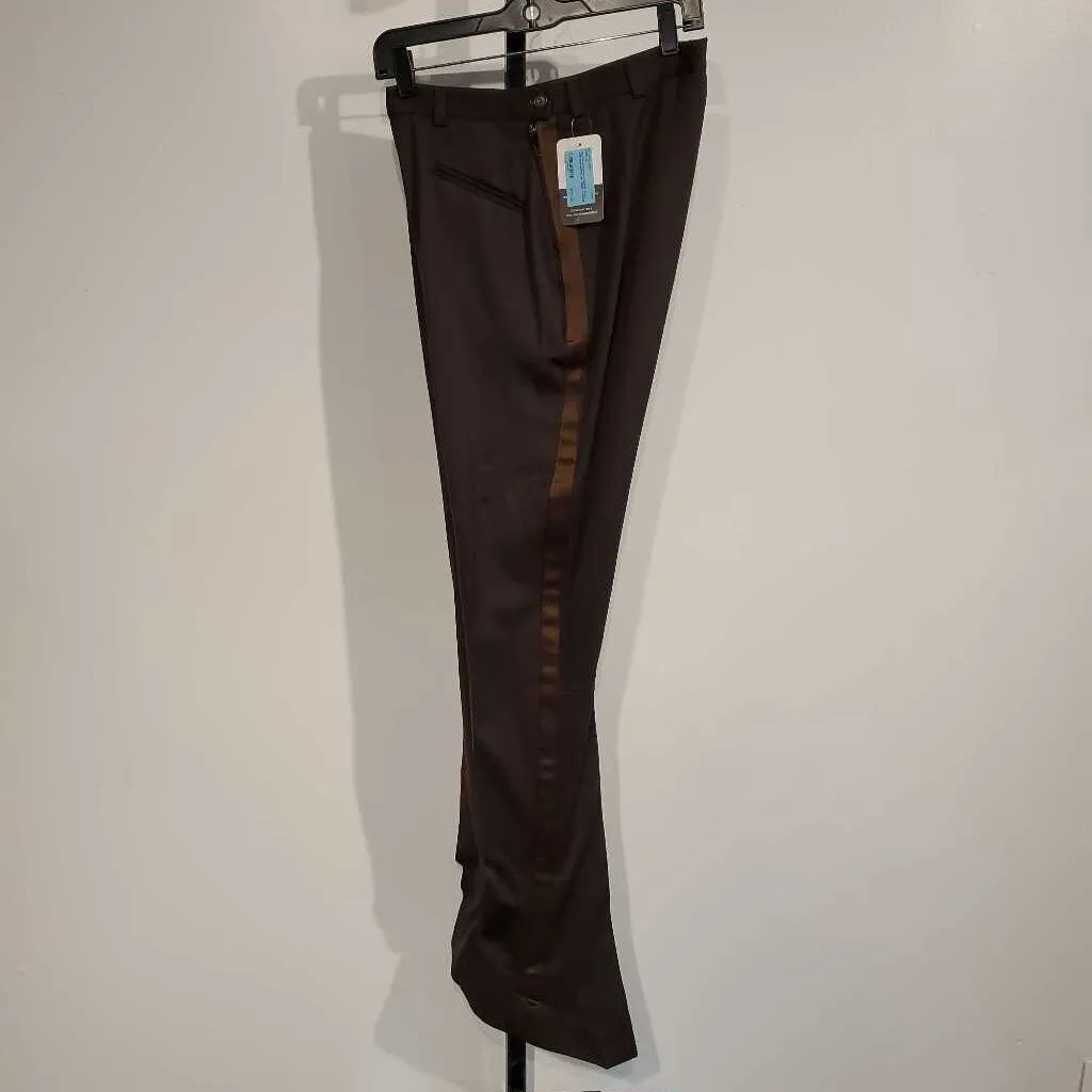 Carl Meyers Brown Formal Jods with Suede(27W, 34 1/2INS, 44OUTS)