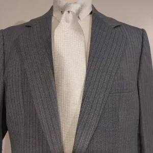 Carl Meyers Multi Blue Striped Mens 3 Piece Suit