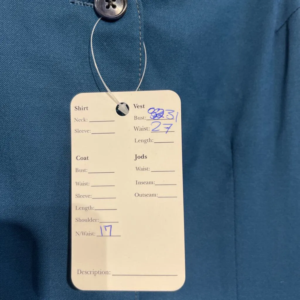Carl Meyers Teal Vest
