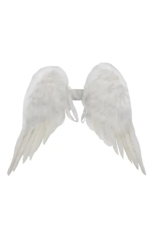 Child White Feather Wings