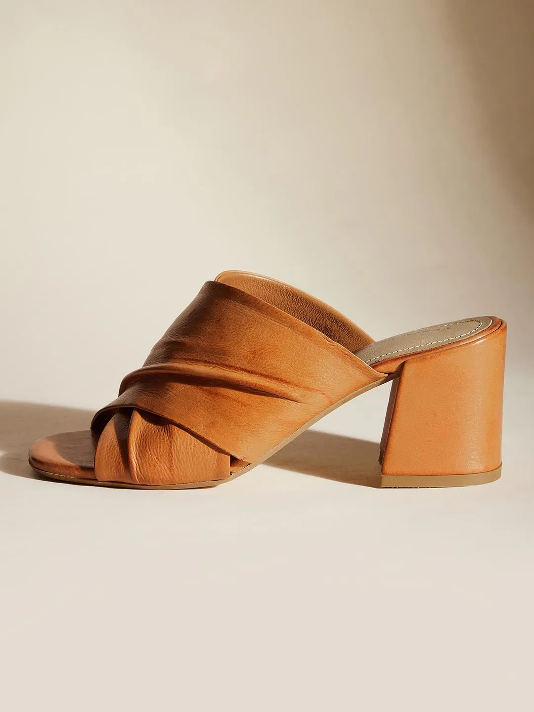 Christine Leather Heels