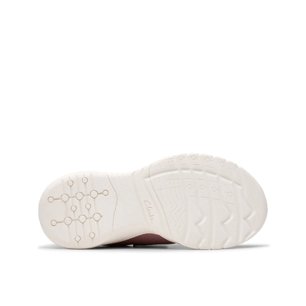Clarks - Feather Ath K - Dusty Pink - Shoes