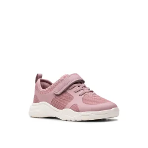 Clarks - Feather Ath K - Dusty Pink - Shoes