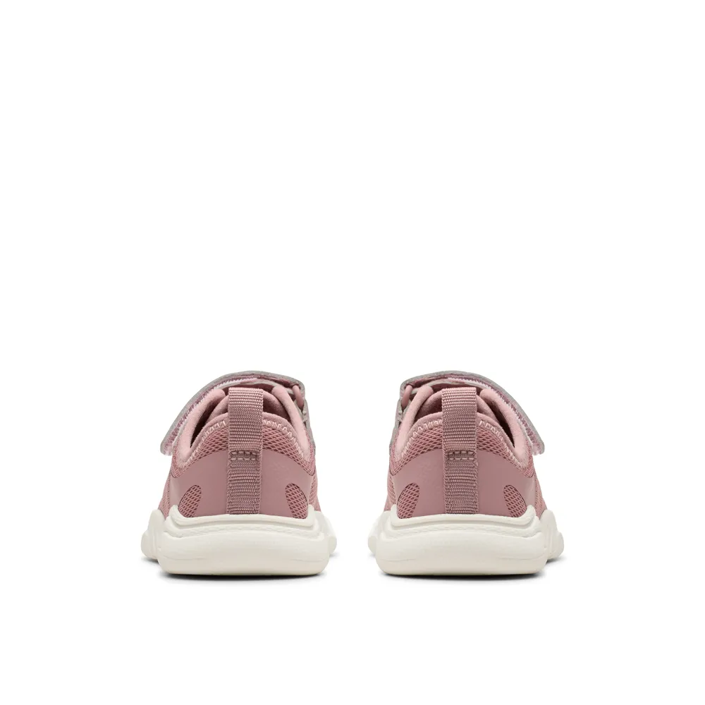 Clarks - Feather Ath T - Dusty Pink - Shoes