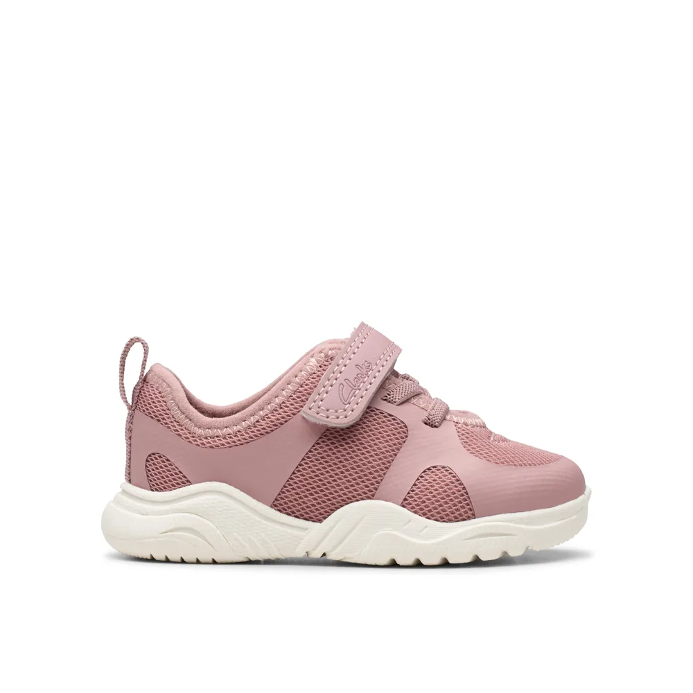 Clarks - Feather Ath T - Dusty Pink - Shoes
