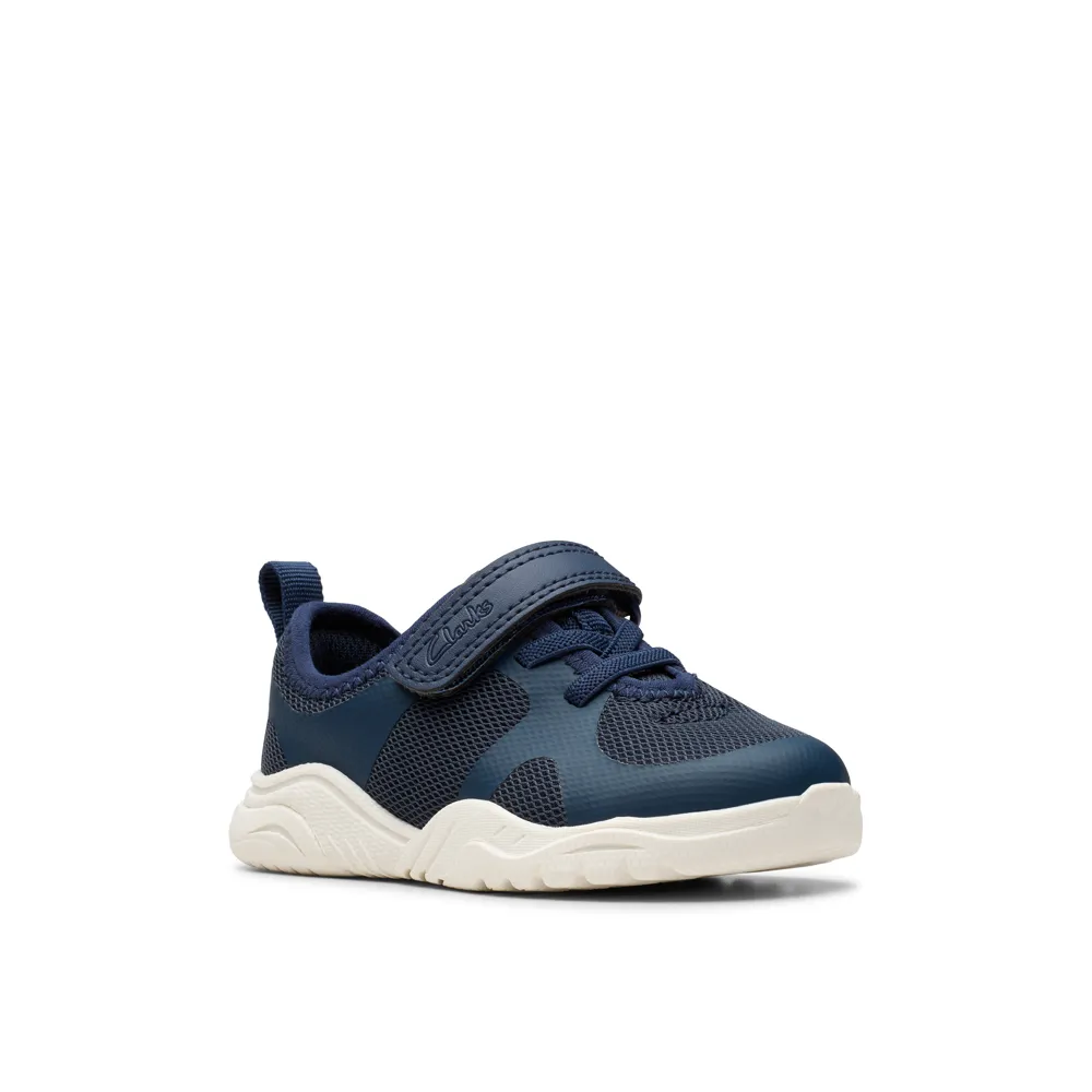 Clarks - Feather Ath T - Navy - Shoes
