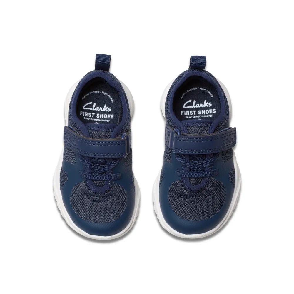 Clarks - Feather Ath T - Navy - Shoes