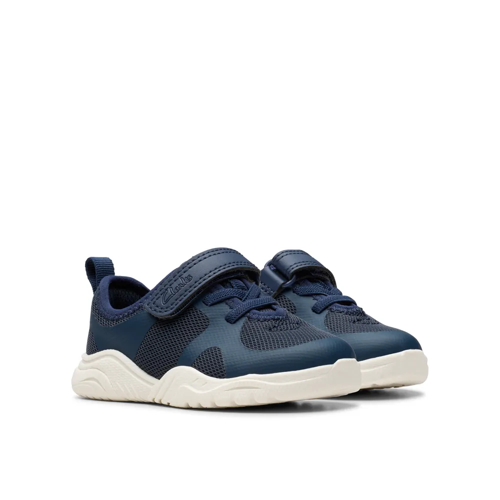 Clarks - Feather Ath T - Navy - Shoes