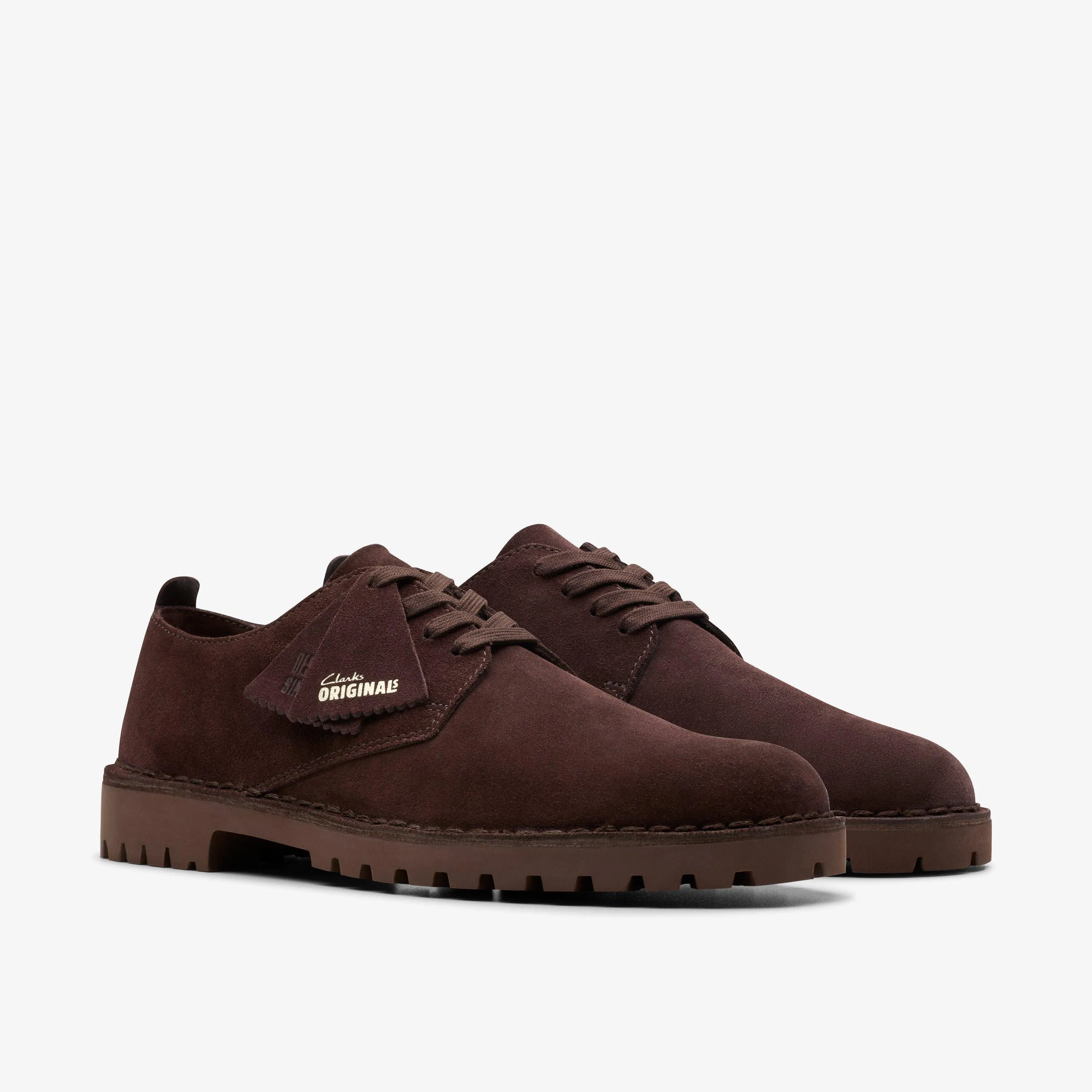 Clarks Men's Desert-Rock-Lo Brown 26177798