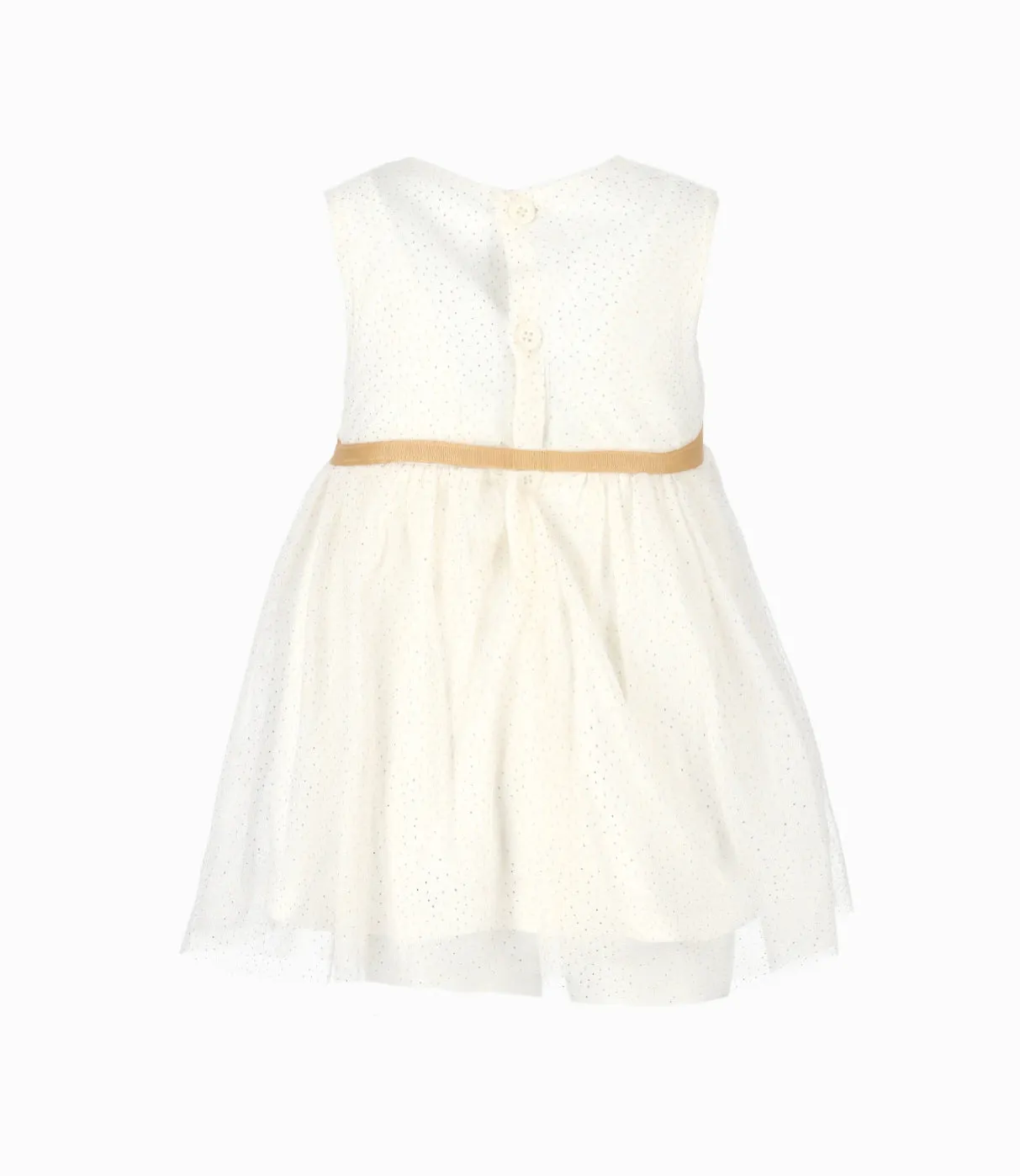 Conjunto bebé niña de vestido y abrigo