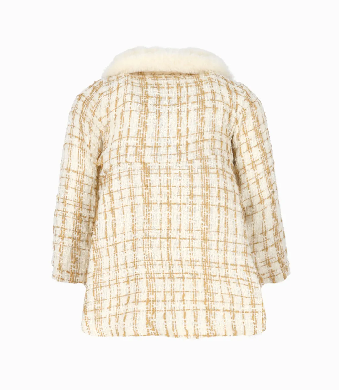 Conjunto bebé niña de vestido y abrigo