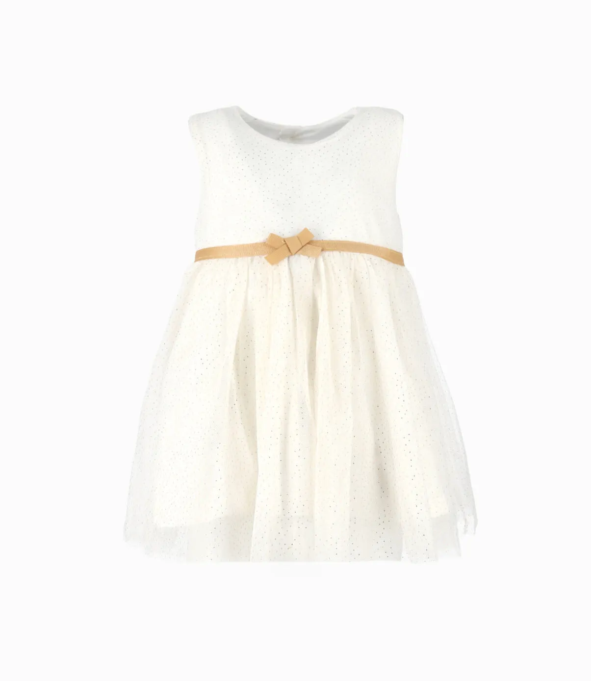 Conjunto bebé niña de vestido y abrigo