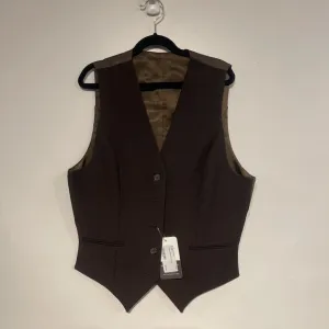 Custom Dark Brown Vest