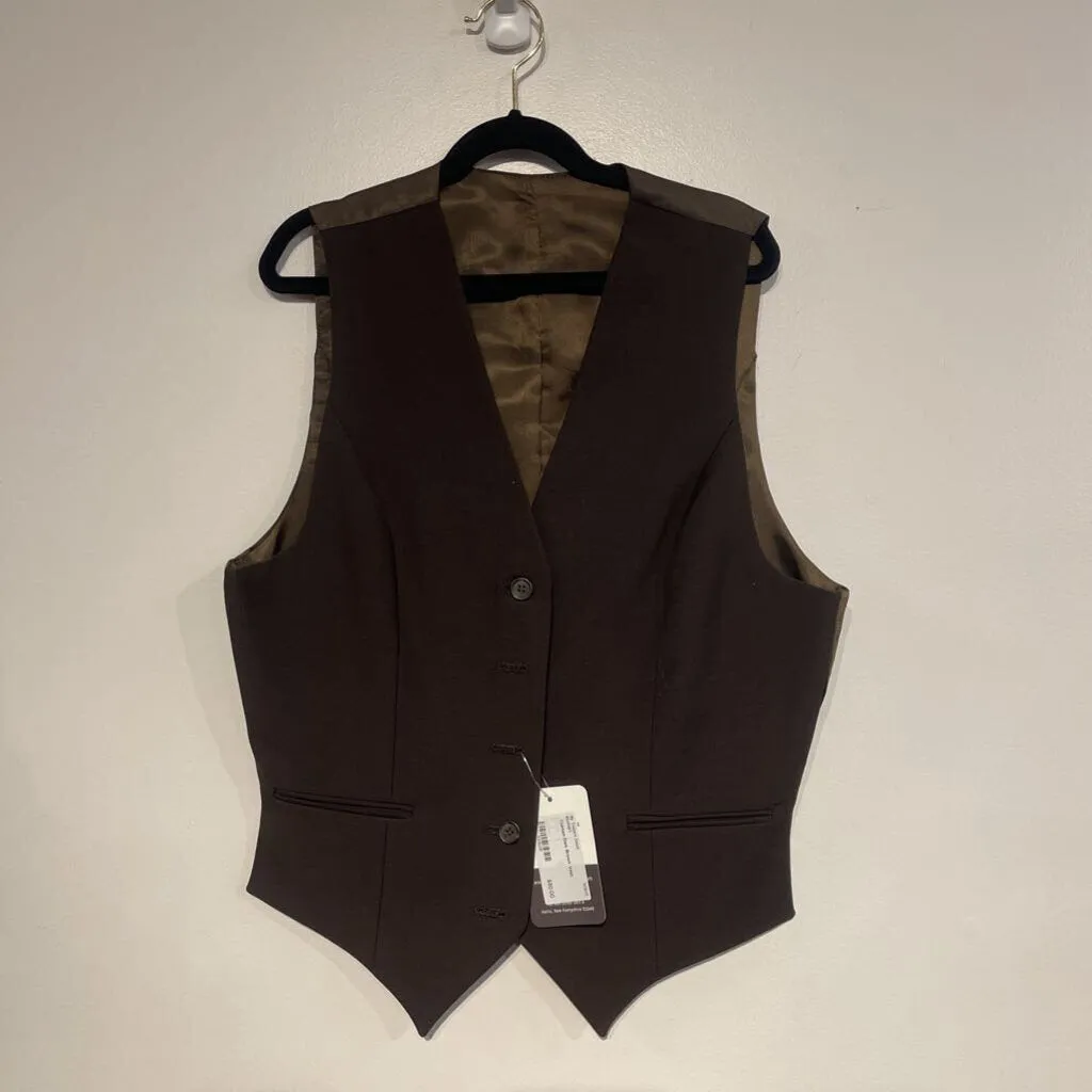 Custom Dark Brown Vest