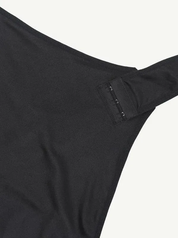 Deep V Neck Waist Slimming Shapewear Bodysuit