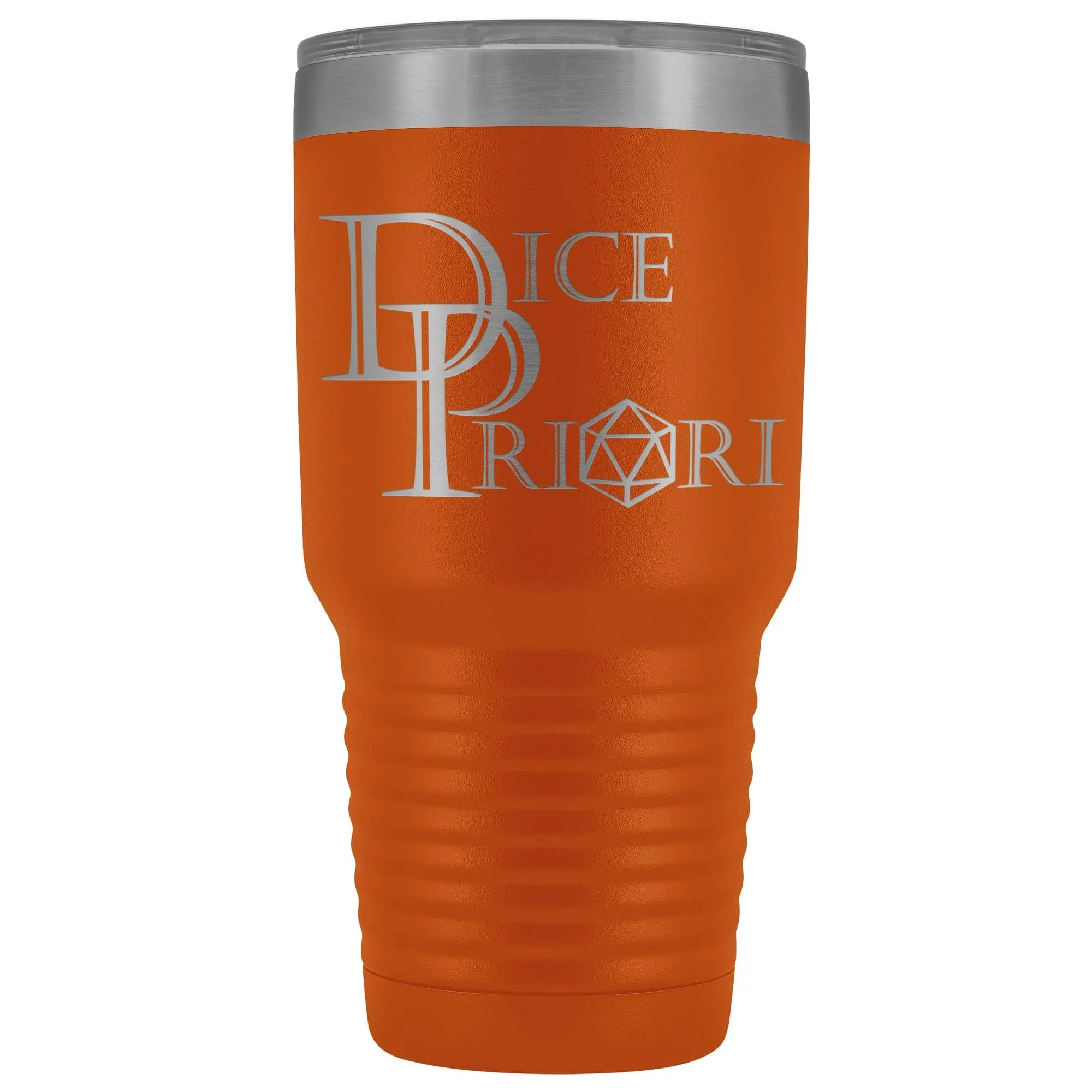 Dice Priori Classic Text Logo 30oz Vacuum Tumbler