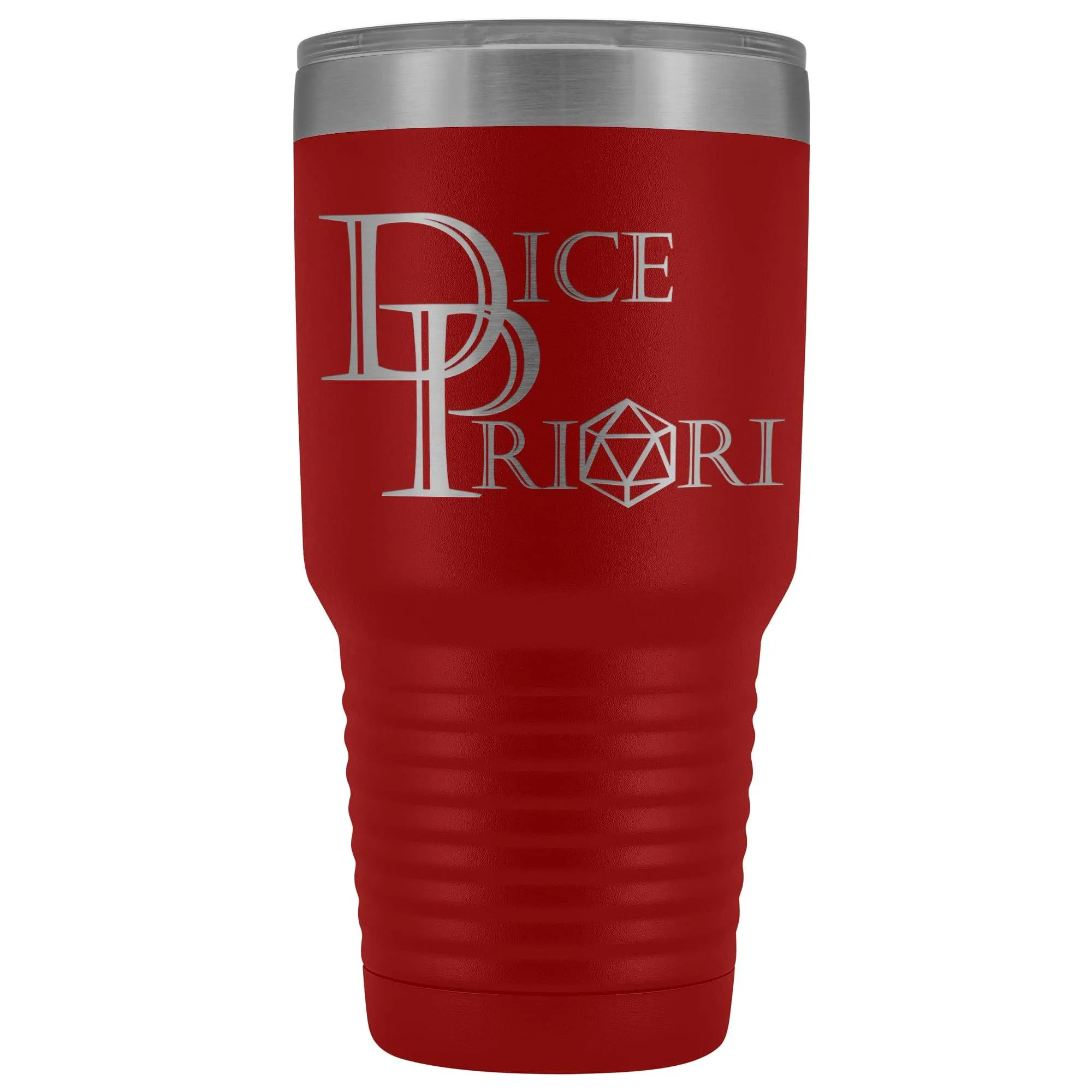 Dice Priori Classic Text Logo 30oz Vacuum Tumbler