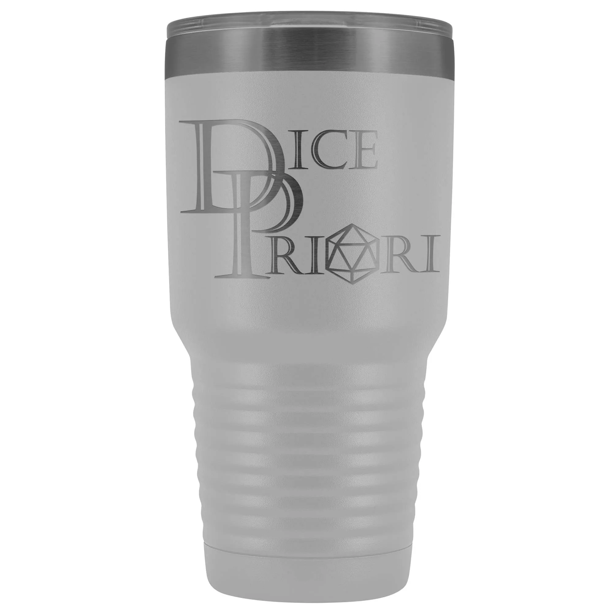Dice Priori Classic Text Logo 30oz Vacuum Tumbler