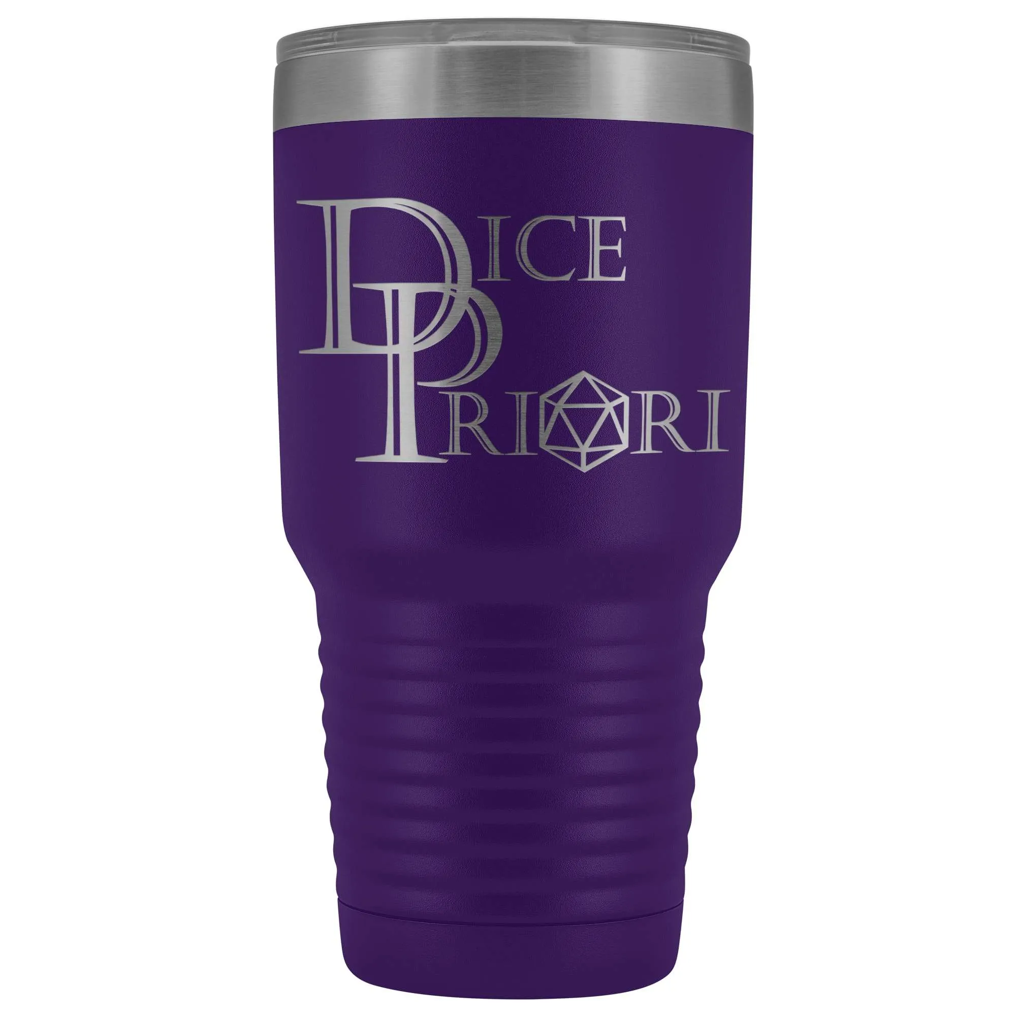 Dice Priori Classic Text Logo 30oz Vacuum Tumbler