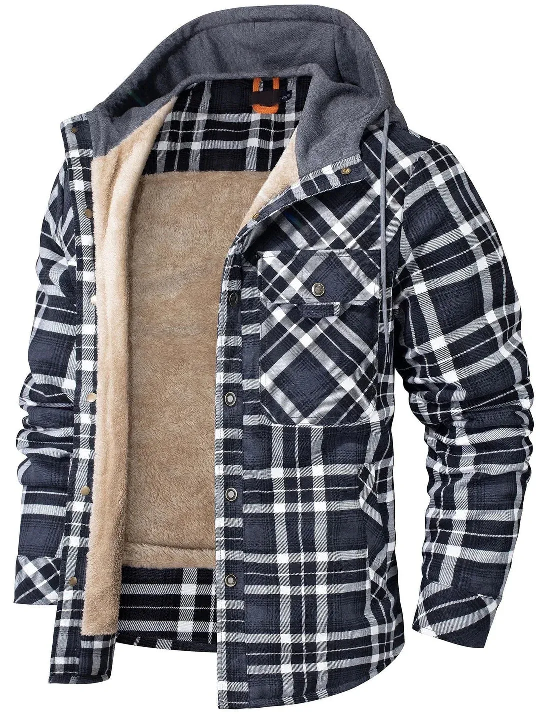Eldric - Padded Quilted Jacket For Men