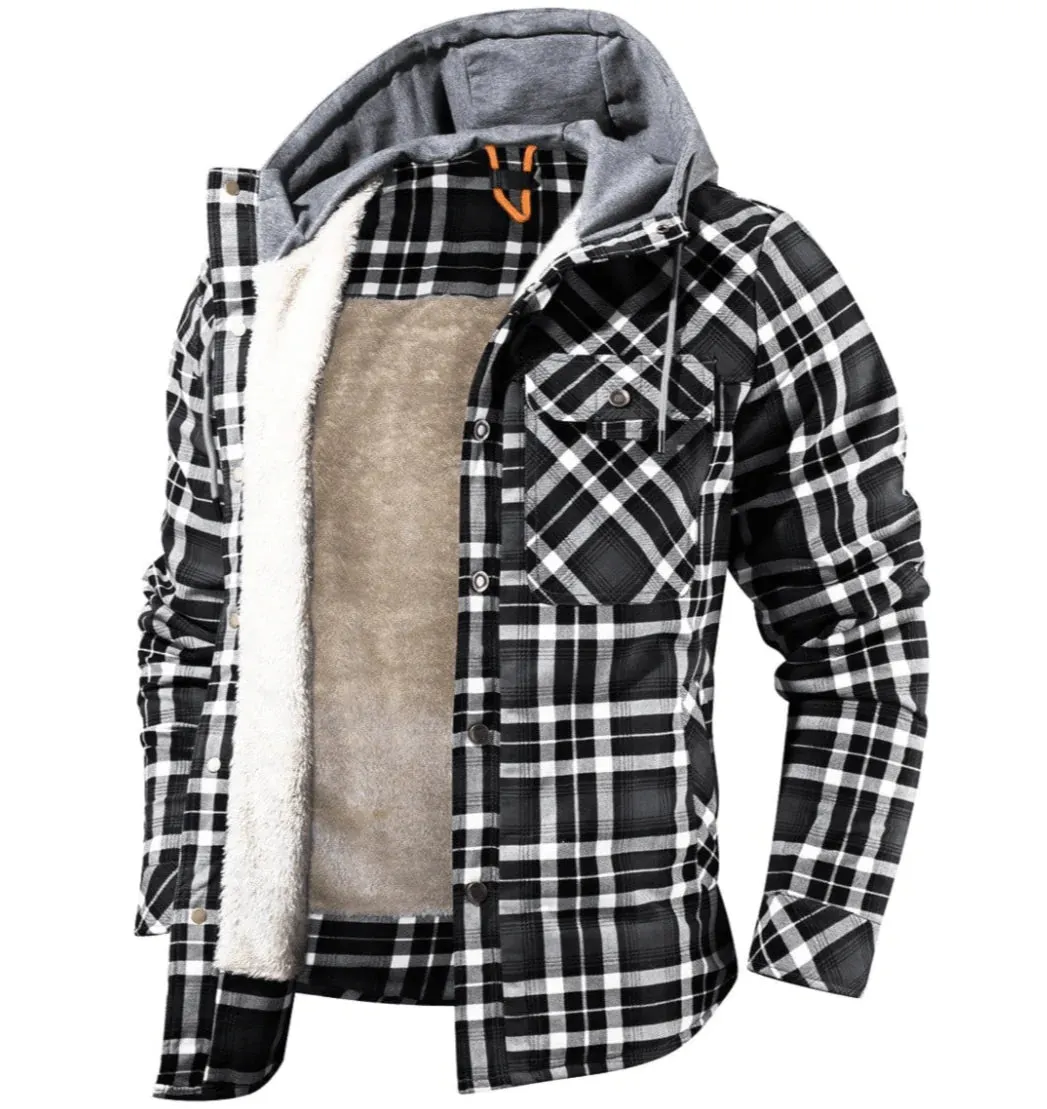 Eldric - Padded Quilted Jacket For Men