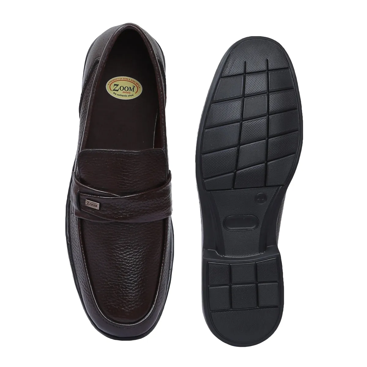 Elegant Yet Comfortable Leather Moccasins for Men SL - 13