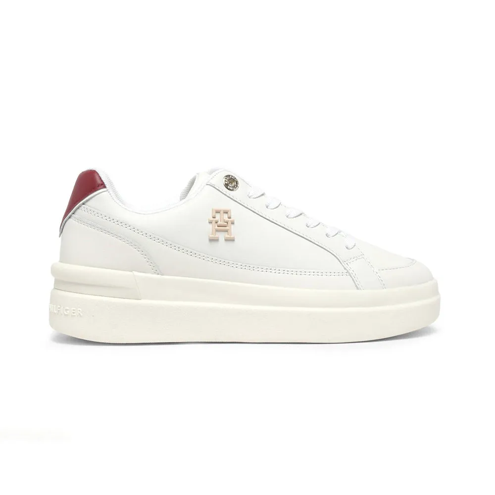 Elevated Court Sneaker - White