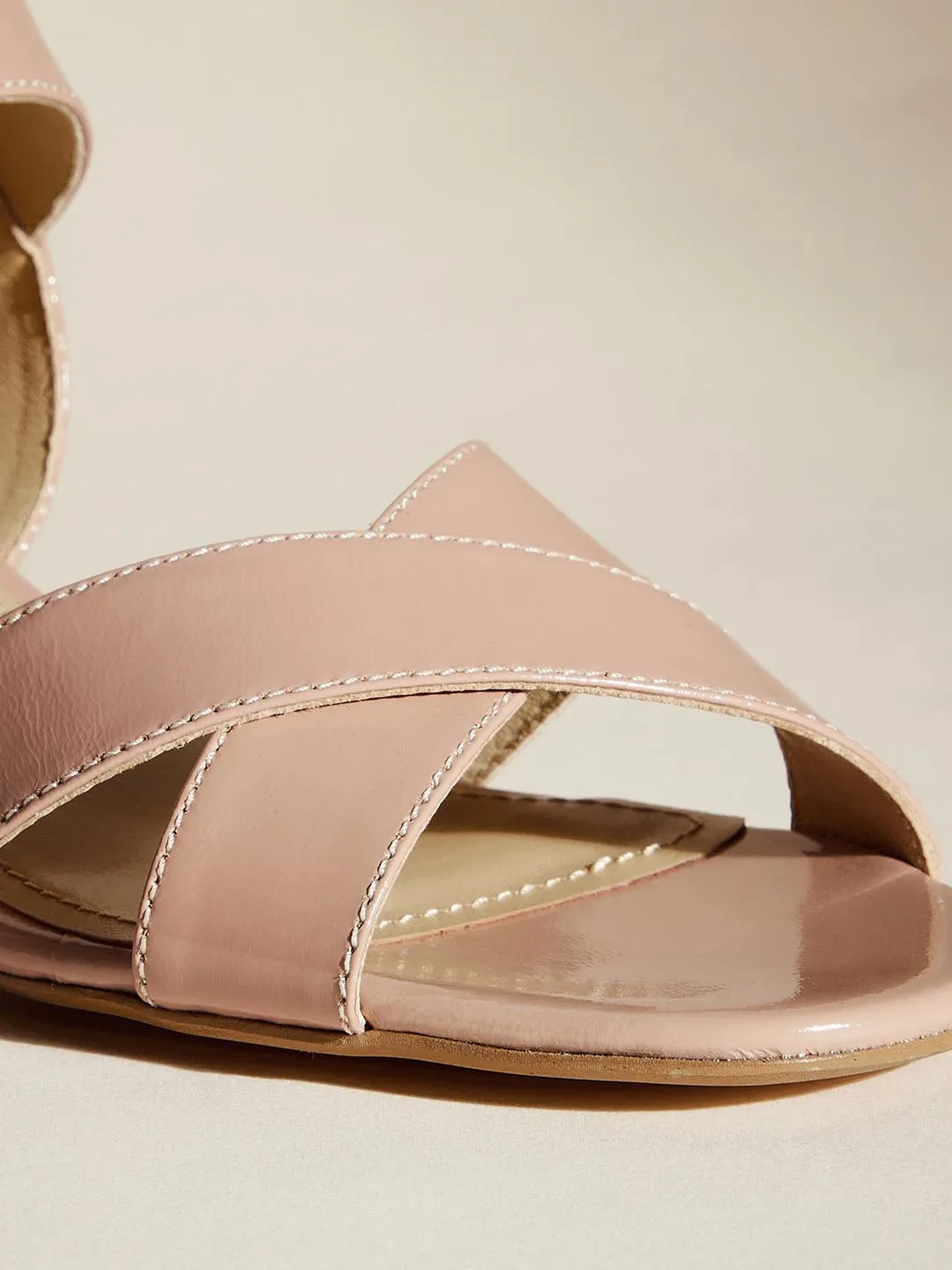 Ella Leather Heels
