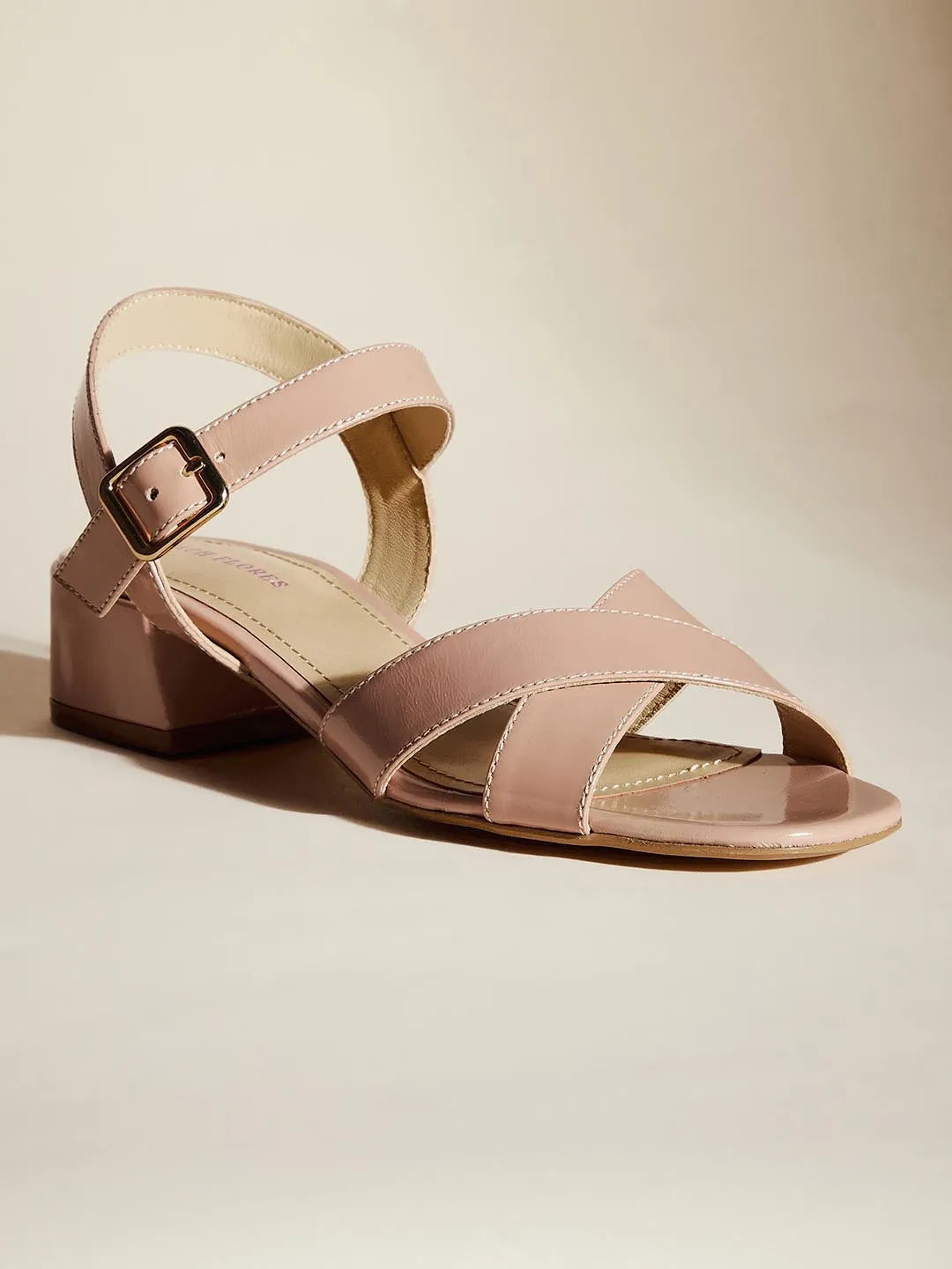 Ella Leather Heels