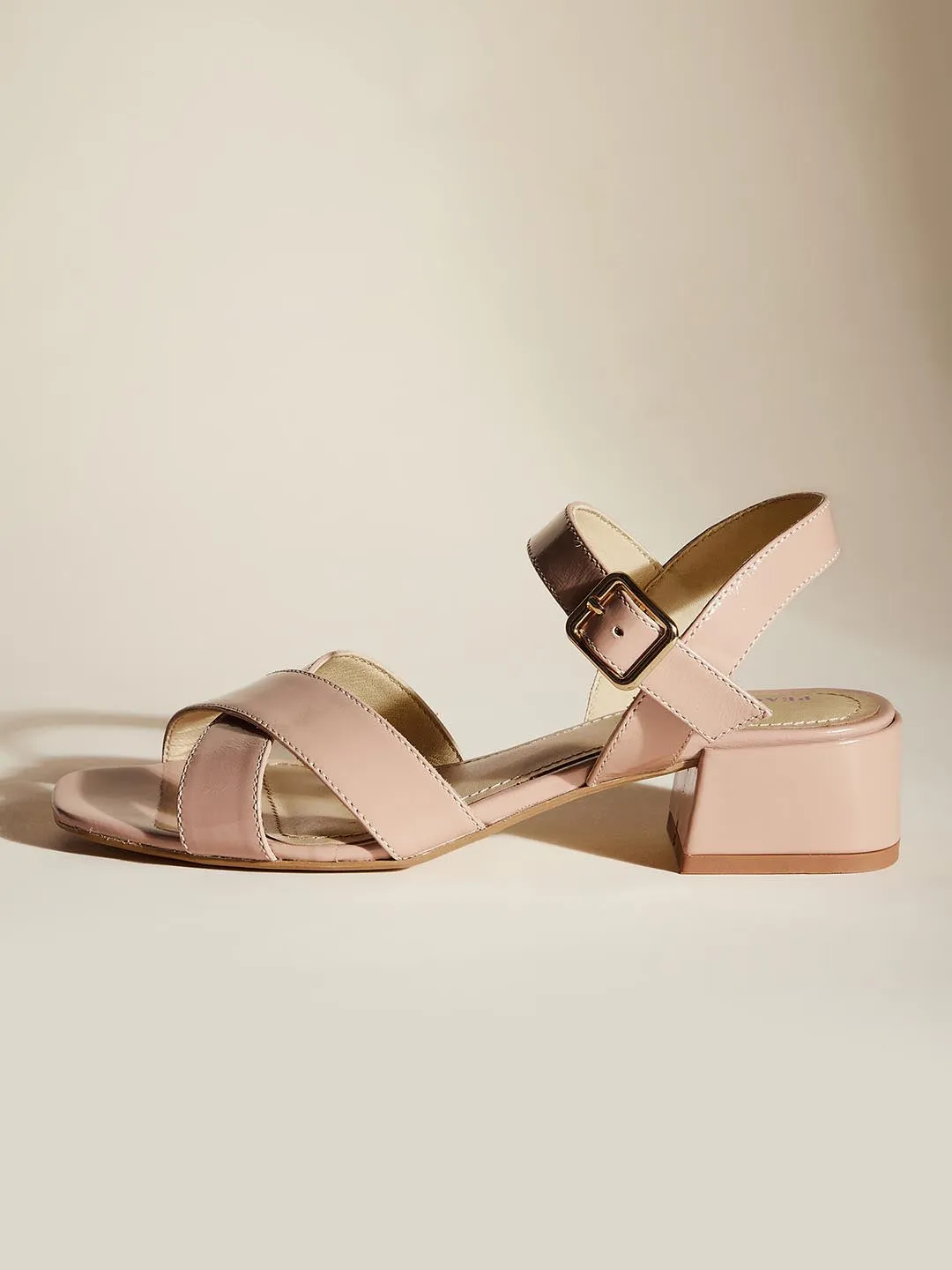 Ella Leather Heels