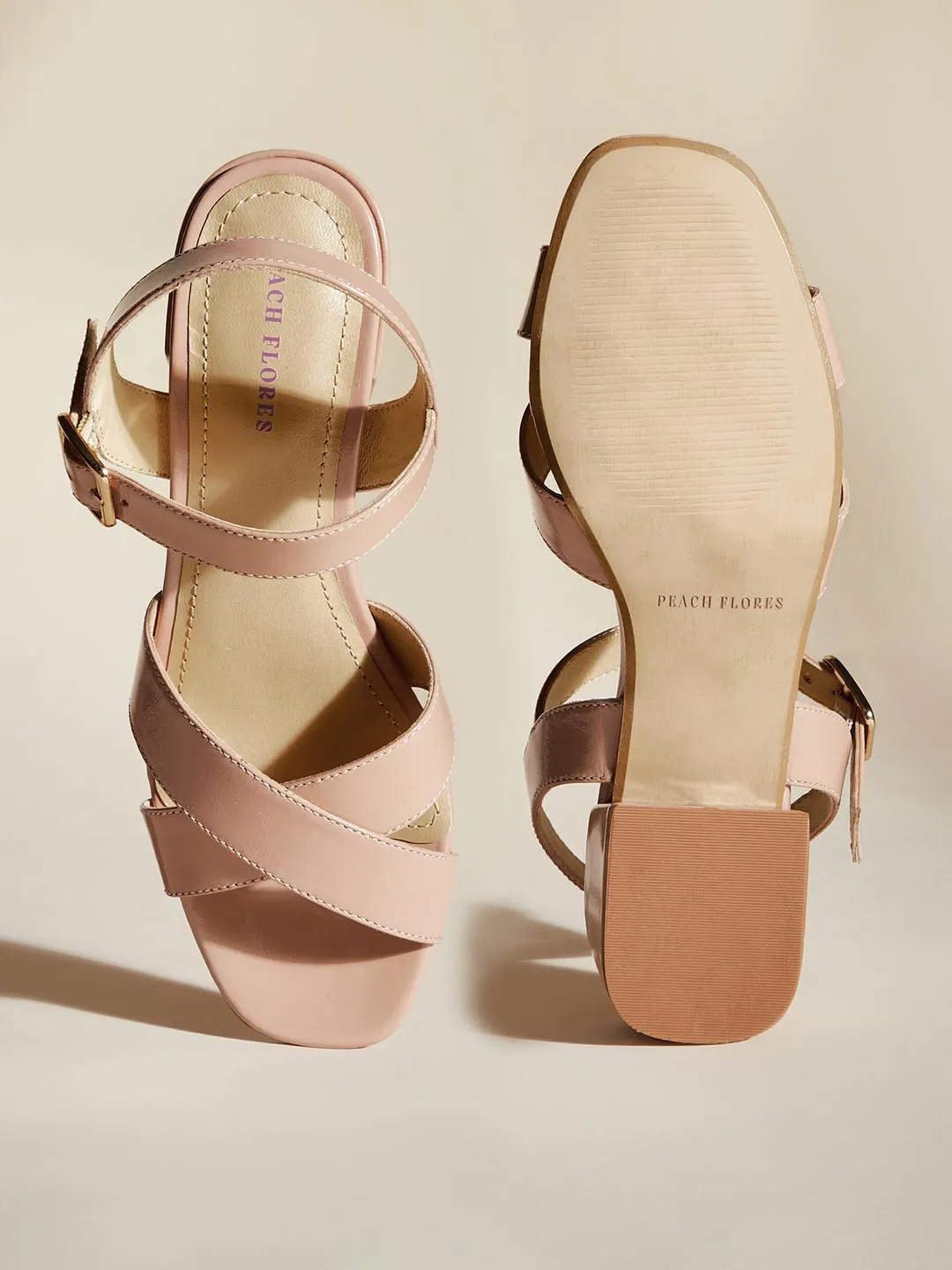 Ella Leather Heels
