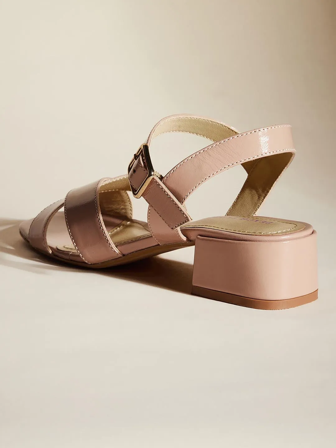 Ella Leather Heels