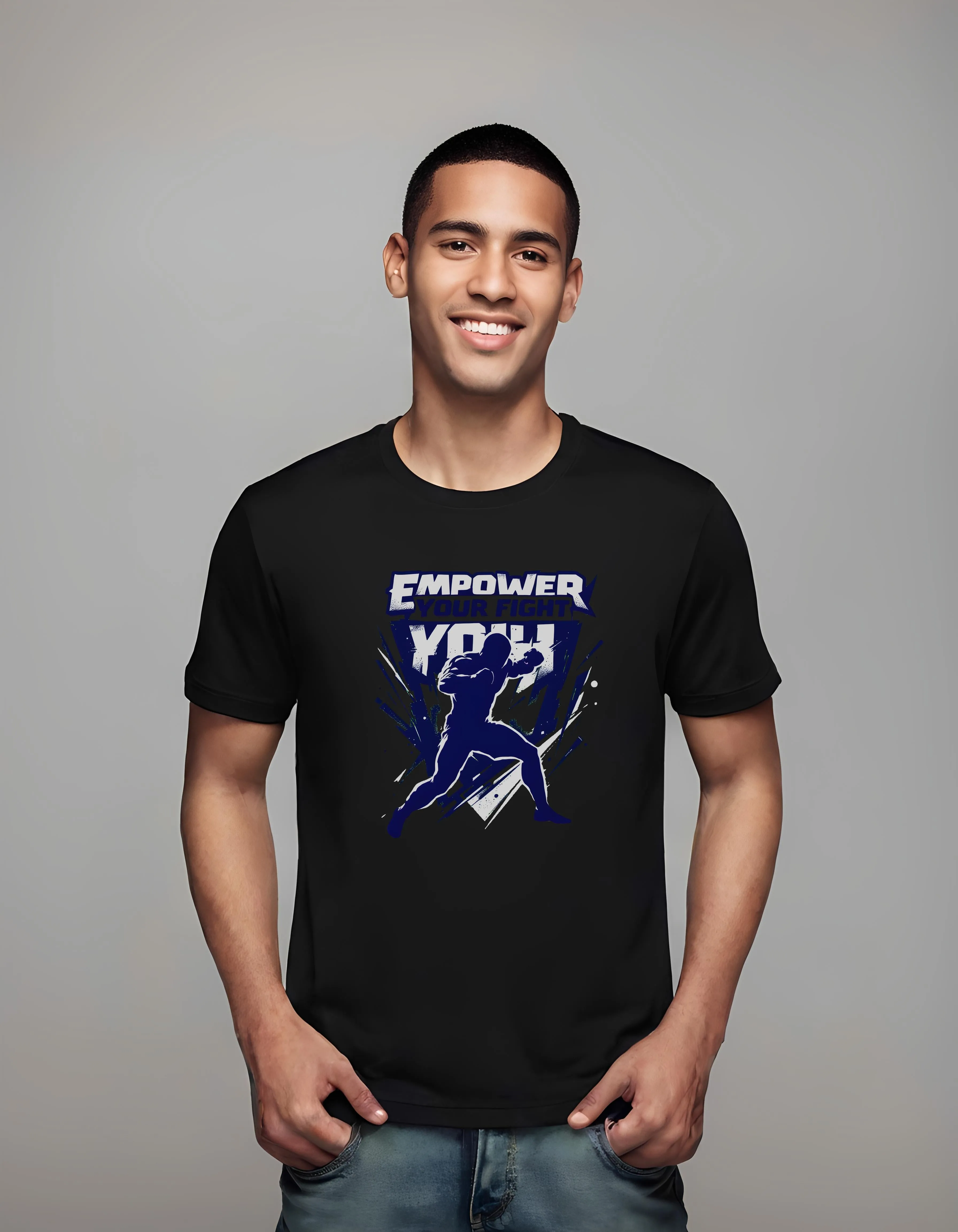 Empower Your Fight - Strong Fighter Design | Classic T-Shirt (Unisex)