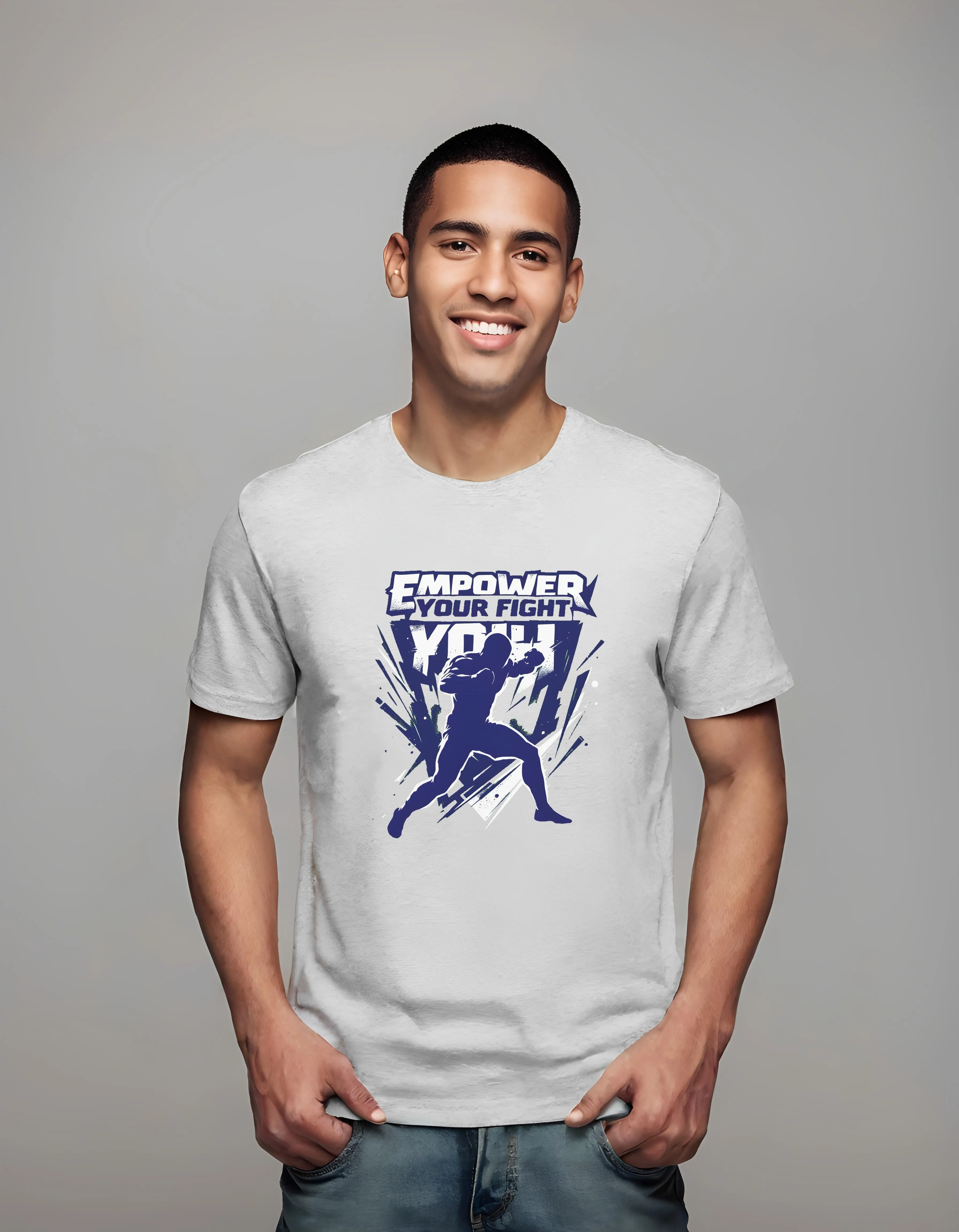 Empower Your Fight - Strong Fighter Design | Classic T-Shirt (Unisex)