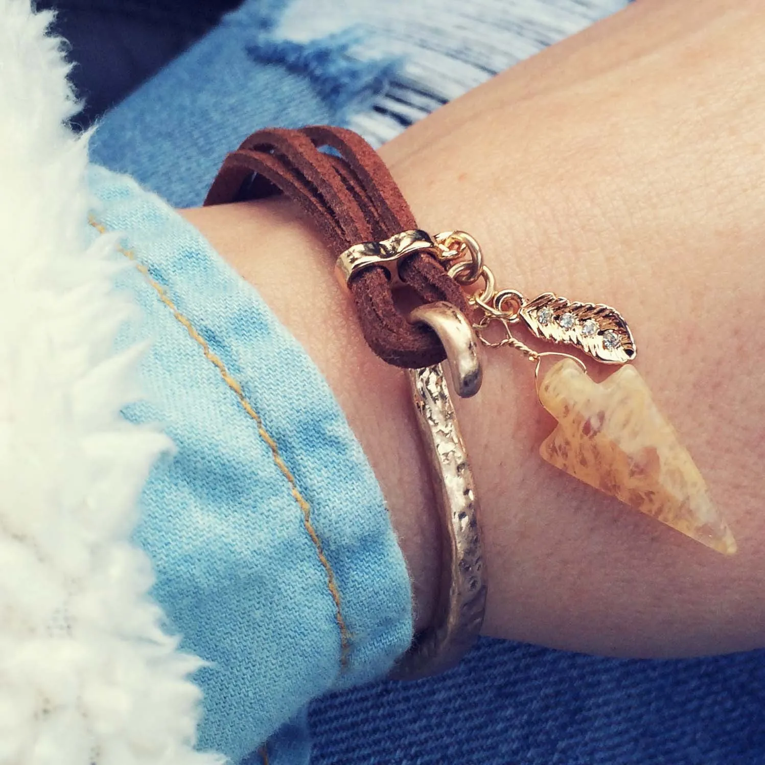 Feather View Bracelet