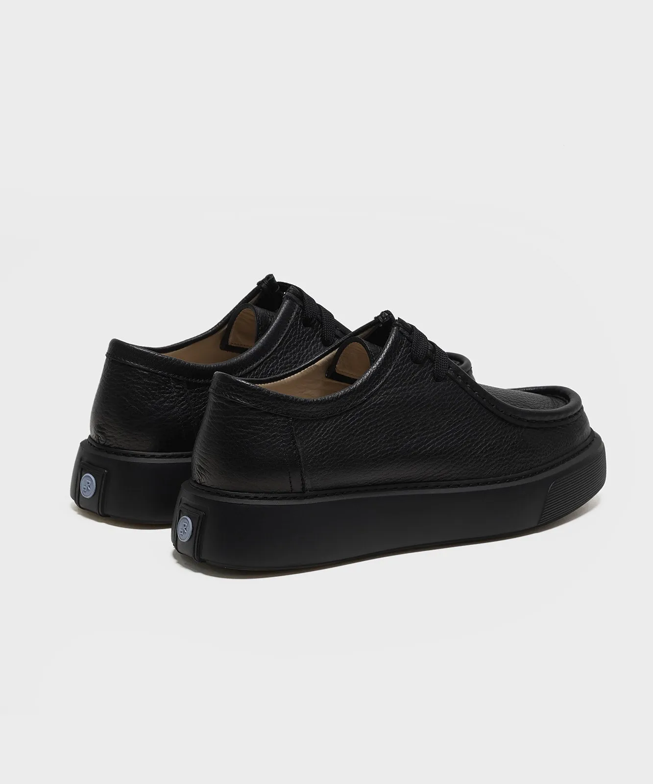 Fernabee All Black Grained Leather (W)