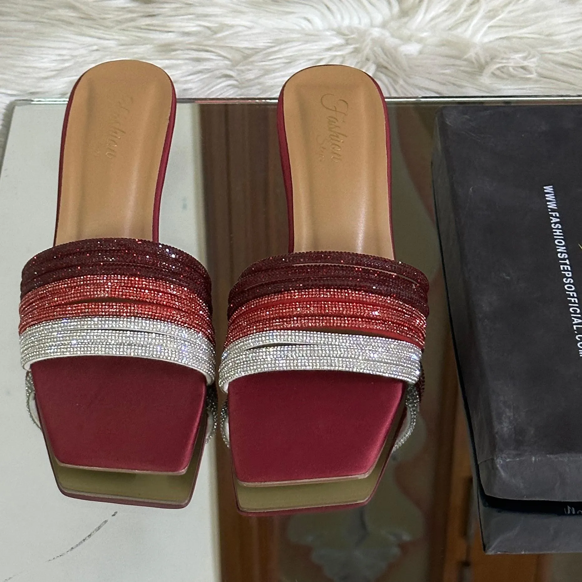 Glamora Heels (Red)