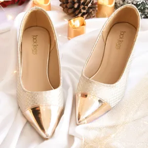Glamour Pumps Golden